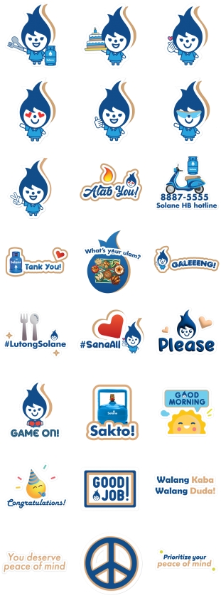 Solane Viber Stickers