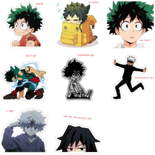 Anime Stickers